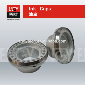 Wholesale alloy ink cup for pad printer with Tungsten ring for mirco printing machine