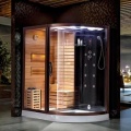 bagno con doccia a vapore sauna