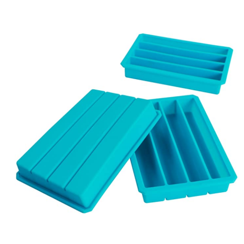 Plateaux longs plateaux de glace en silicone pour bouteilles d&#39;eau