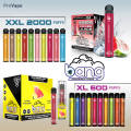 Bang xxl descartável 2000puffs sabores de frutas bom gosto