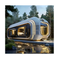 High End Outdoor Modular Space Capsule Home