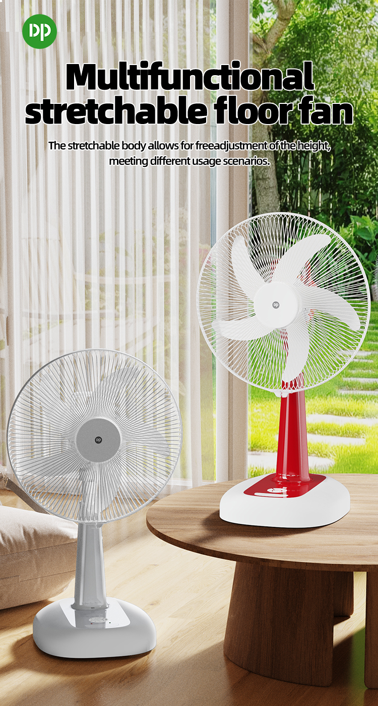 16'' Rechargeable Pedestal Fan with Night Light DP-F507AL-detail-1 16'' Rechargeable Pedestal Fan with Night Light DP-F507AL-detail-1