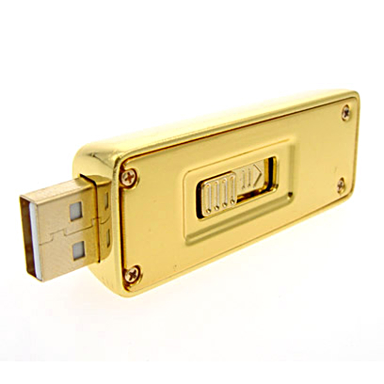 Special Shape Gold Bar USB Flash Memory