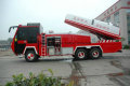 Hochwertige HOWO Air Turbine Fire Fight Trucks Feuer Pumpe Fire Engine mit 16m-70m Höhe