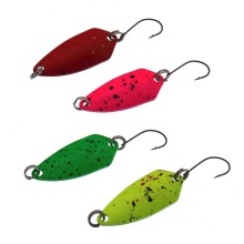 Ultralight Fishing: 2.5g Trout Spoons Hard Bait Metal Lures for Trout Fishing