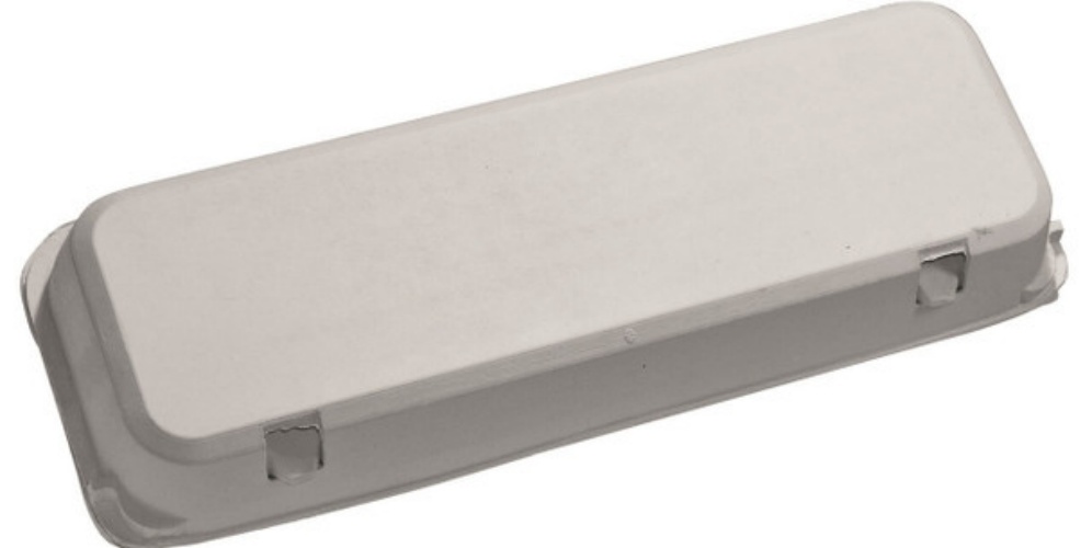 Eco-Friendly Blank Egg Carton for 12 Eggs