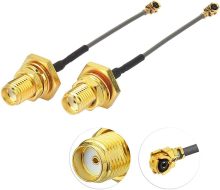 Waterproof SMA Female to IPEX Cable Assembly for Wireless Routers