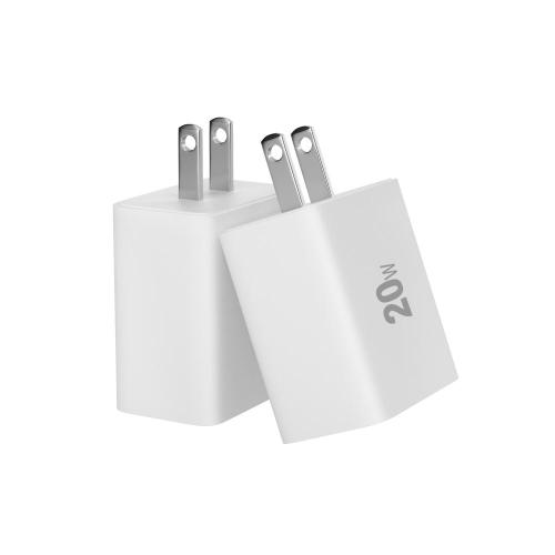 Wandladegerät QC3.0 USB-C-Telefon schnelles Ladegerät