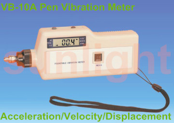 Pen Type Vibration Meter, Acceleration/Velocity/Displacement VB-10A