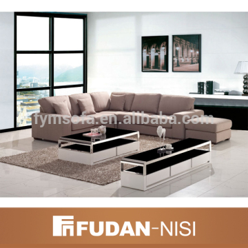 Direct Buy China Modern Fabric L-shape Arab Style Sofa