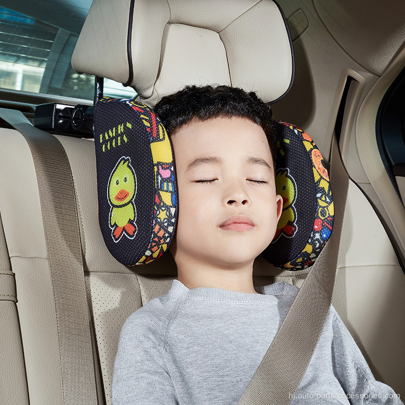 बच्चों के वयस्कों की कार सीट के लिए वियोज्य हेडरेस्ट तकिया