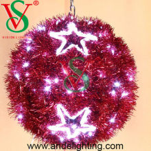 LED Garland lighting Christmas holiday lighting hanging ball light