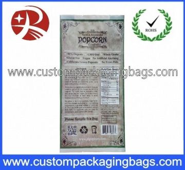 Compound Popcorn Plastic Food Packaging Bags , Printed Packaging Bags