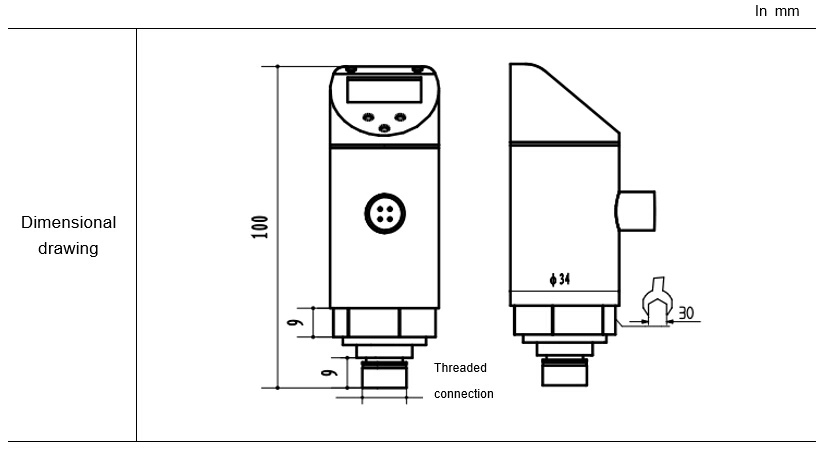 Industrial Digital Pressure Switch for Air and Water PCM710 Ce, ISO9001