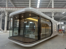 New Design Tiny Prefab Homes Space Capsule