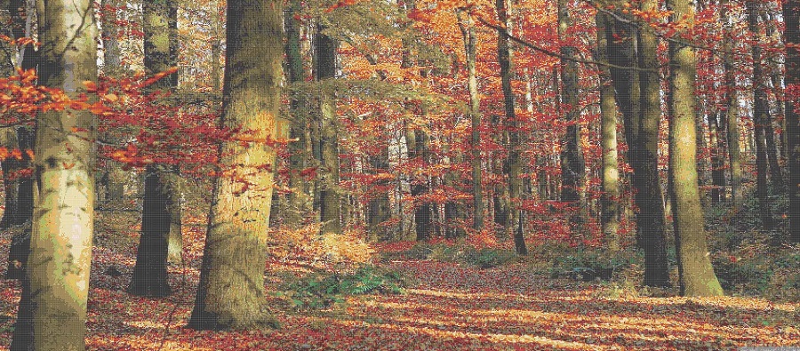 Mural de ladrillo de mosaico de planta de arce rojo Red Maple Plant Mosaic Brick Mural