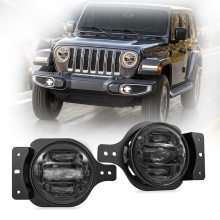 54W LED Fog Light Accessories for Jeep Wrangler JK & Unlimited 4-Door (2007-2017)