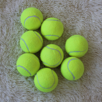 Cheap Customized Logo High Elasticity Trainer Tennis Ball