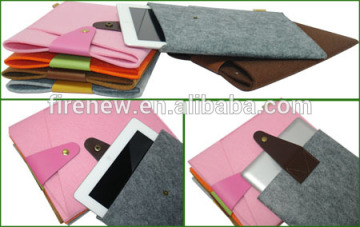 PU leather Felt Tablet cover case tablet holder