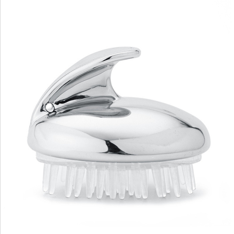 Wholesale New Fashion Mini Shower Shampoo Brush Soft Silicone Detangle Brush Comb Massage Comb