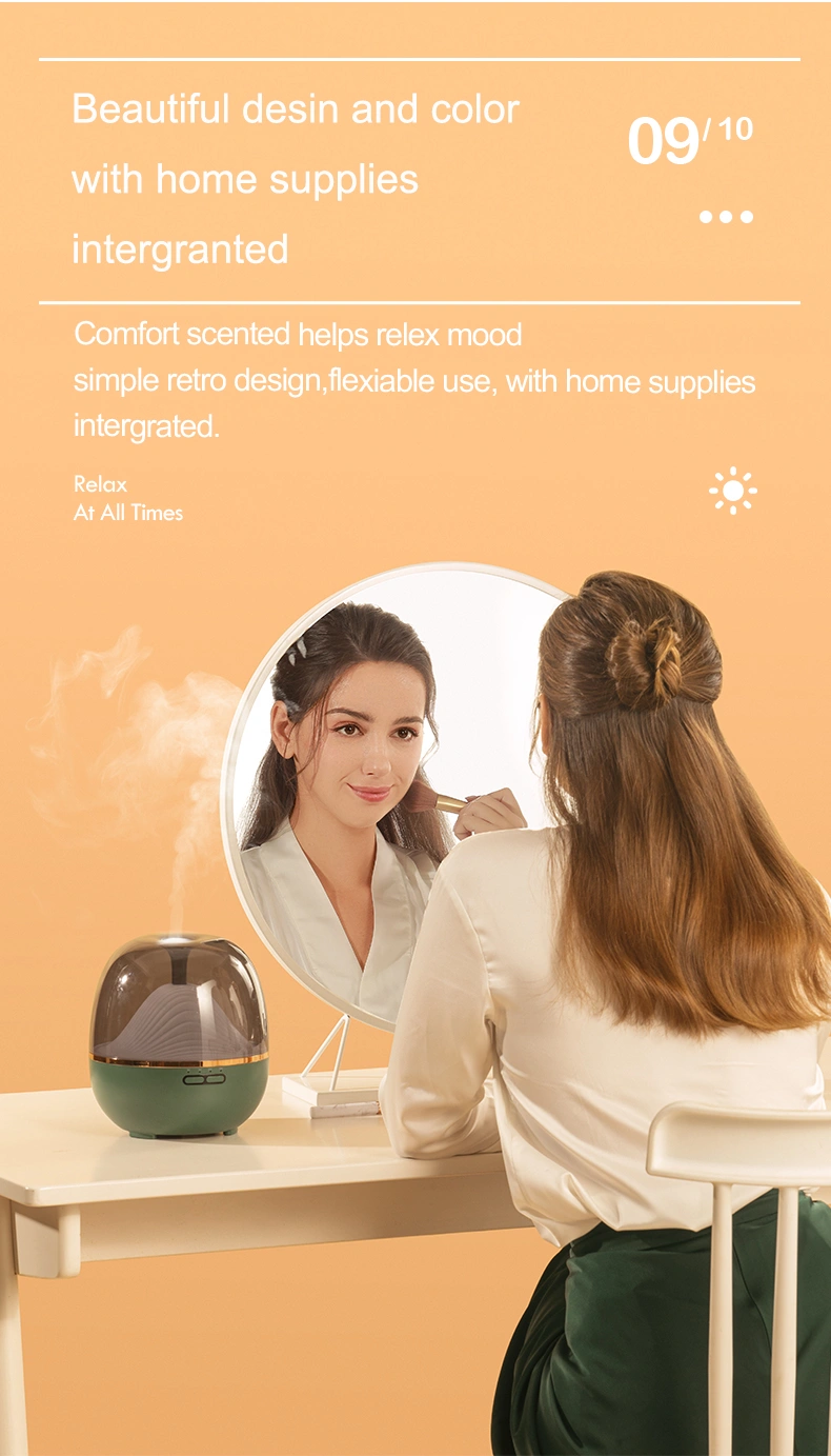 2020 New Ultrasonic Humidifier Air Purifier Aroma Diffuser Bluetooth and Remote Control Aroma Diffuser