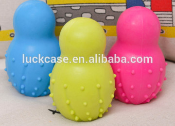 Newest Designed Wonderful Quality Silicone Bowling Cucurbit Teethers Toy for Pet