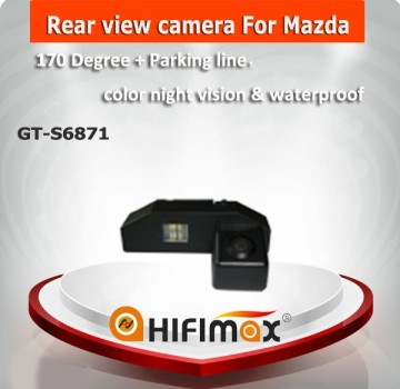 Hifimax Waterproof car backup camera for mazda 6 rear camera, rearview camera for mazda