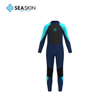 Zeegezein lange mouw kind neopreen wetsuit voor surfen