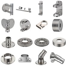 OEM&ODM glass railing support assembly for outdoor stairs