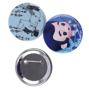 Custom Logo Promotional Badge Buttons & Tin Badges