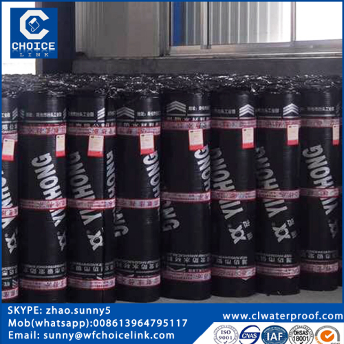 4.0 mm sbs waterproofing bitumen membrane for underground