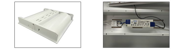 50w LED TROFFER SQUARE RECESSED SERIES FOR BANK SUPERMARKET HOTEL SCHOOL