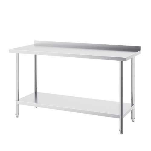 Commercial grade kitchen prep table