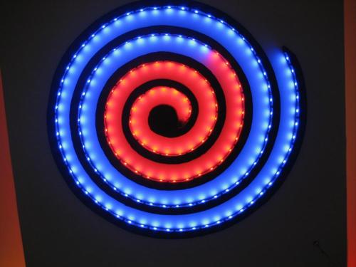 IP65 5v construído em 60 leds digital led strip