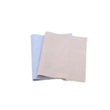 Double-faced plain cut velvet wool fabric for cloth