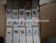 vending Temporary Tattoo Sticker Card