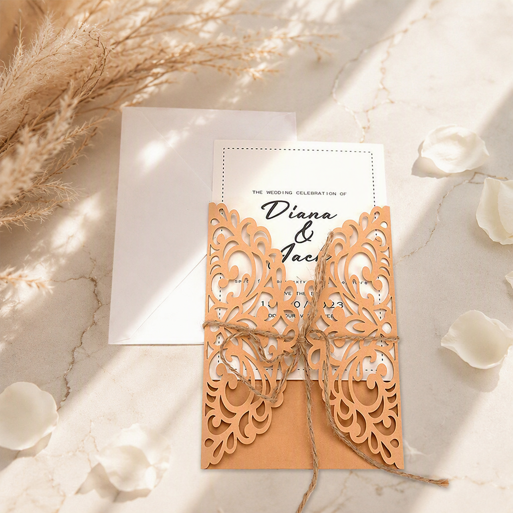 دعوة زفاف-المشهد البوهيمي wedding-invitation-bohemian-scene