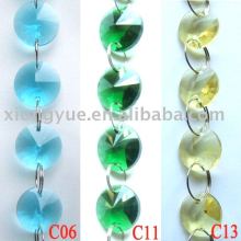 glass bead strings for chandelier accessories