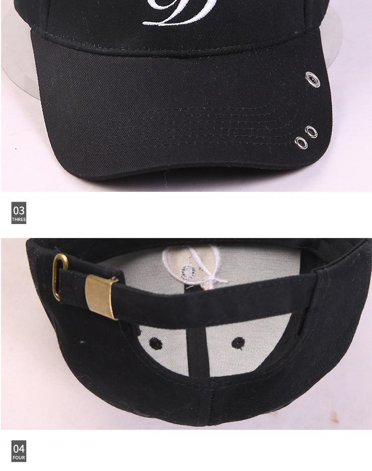 Men's and women's cap embroidered baseball cap (9)