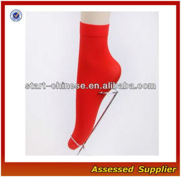 Red Color Ladies Girls Ankle Nylon Try On Socks/ Try on Nylon Socks/ Nylon Ankle Socks