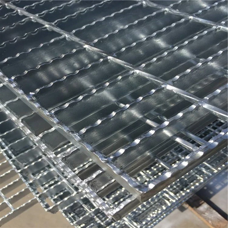 Galvanized Steel Stair Tread From Steel Grating