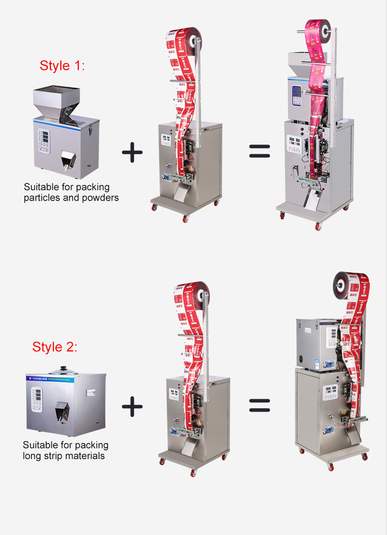 Automatic granule powder and packing machine,chilli powder bag packing machines