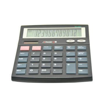 12 Digits Check Step Desktop Calculator with Rate