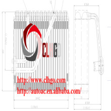 Automobile Auto AC Evaporator for N ISSAN PATROL