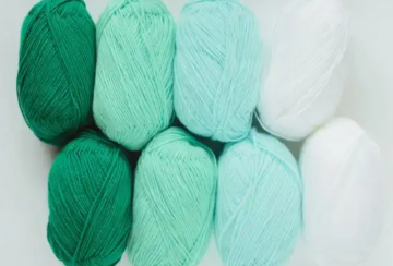 Natural Wool acrylic yarn