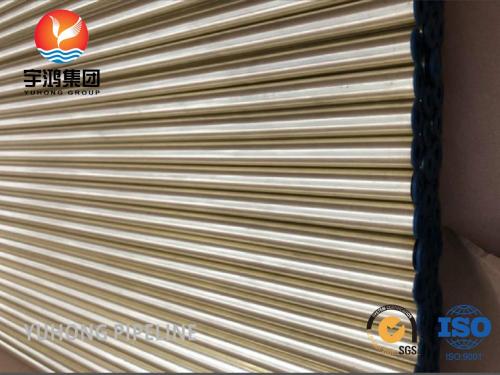 ASTM B111 C44300 O61 SMLS BRASS BOILER TUBE