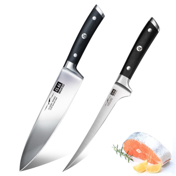 High-Quality Professional Kitchen Knives: Japanese Stainless Steel & German Steel Chef Knives, Fillet Knife