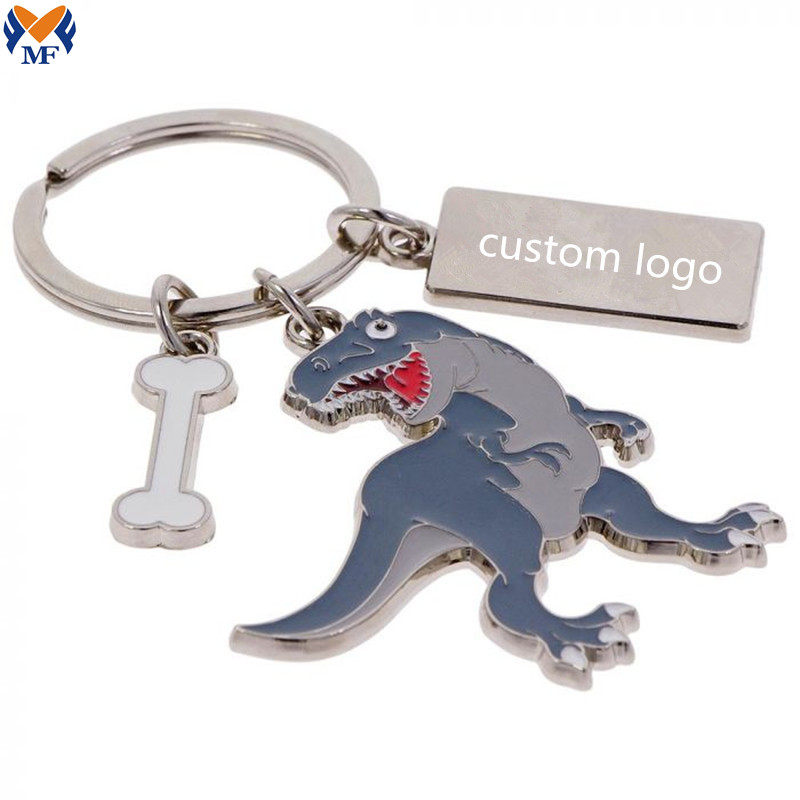 Gift Metal Custom Animal Anime Emaille Sleutelhanger