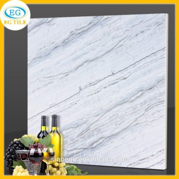 High quality Italian Carrara white glazed marble porcelain floor tile 600X600 800x800mm Foshan City