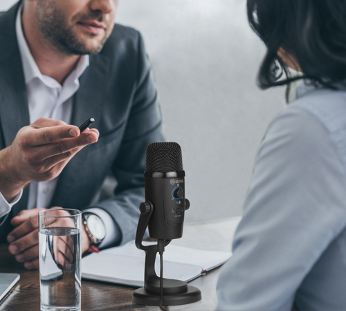 BOYA By-pm500 USB Microphone Mic Compatible With Windows And Mac Computers